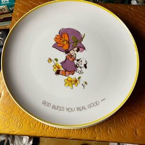 Trio of vintage Mopsie Collector’s Edition Plates